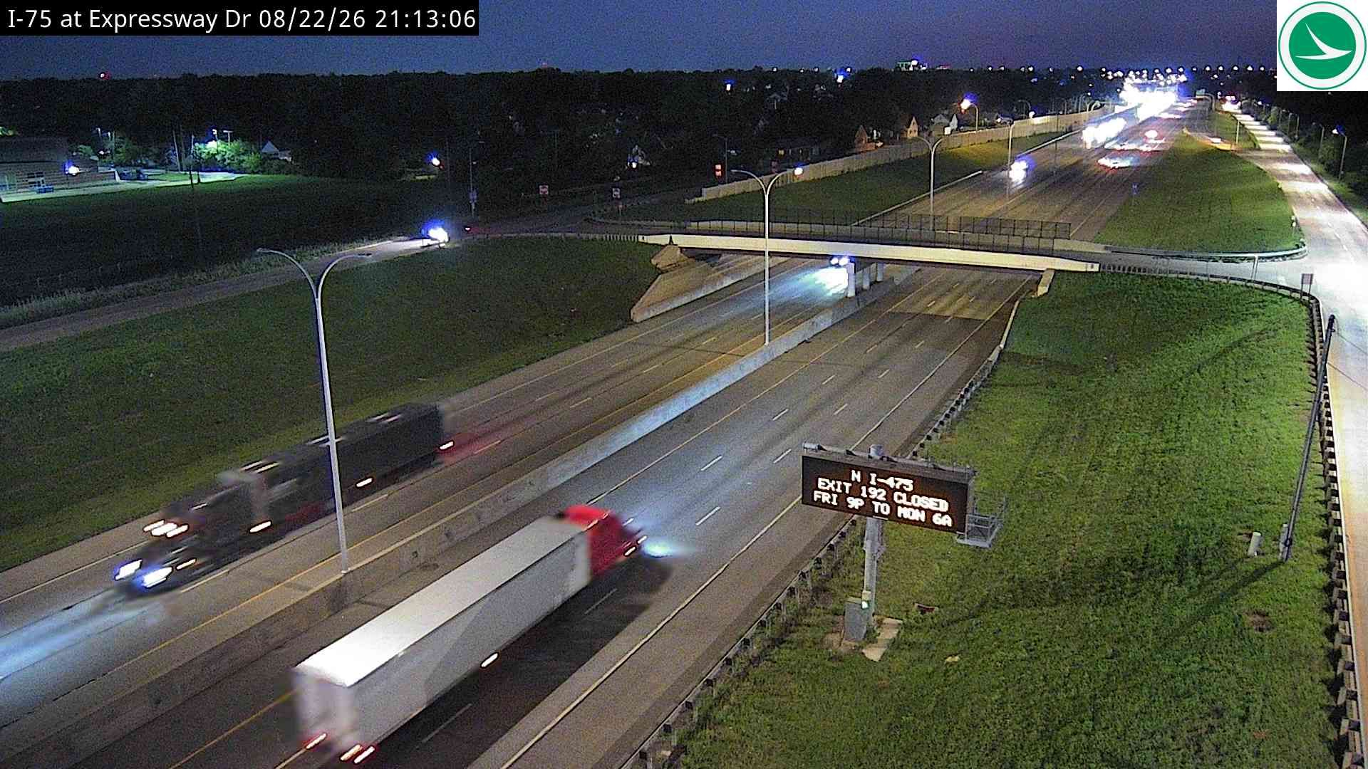 Toledo: I-75 at Expressway Dr