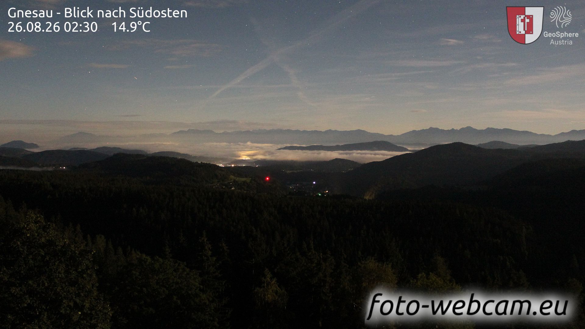 Gnesau: Blick nach Südosten