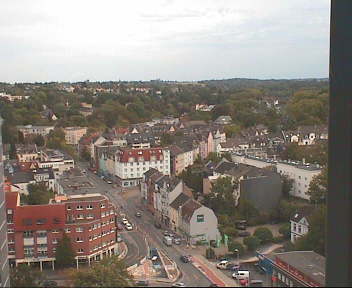 Innenstadt: Blick vom Technischen Rathaus Richtung Süd-Ost