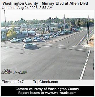 Beaverton: Washington County - Murray Blvd at Allen Blvd