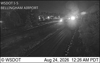 Bellingham: I-5 at MP 258.5 - Airport
