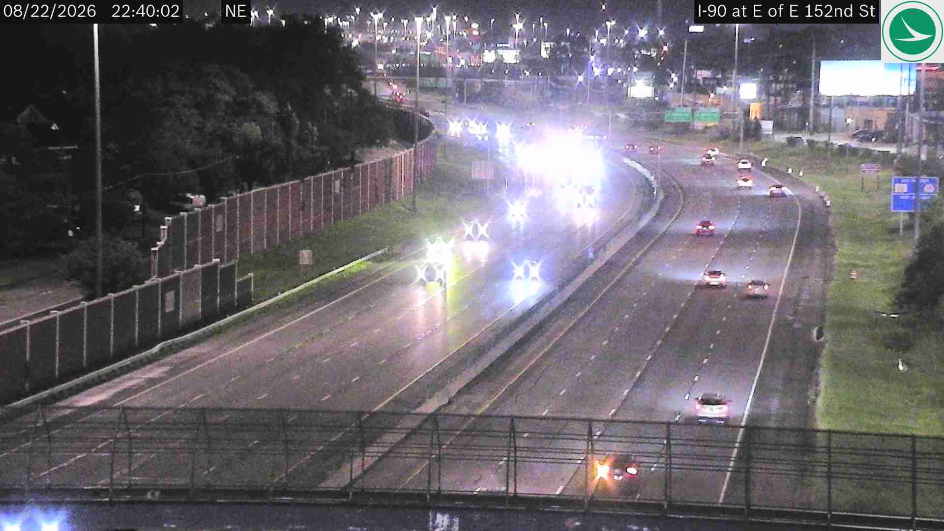 Collinwood: I-90 E of E 152nd St