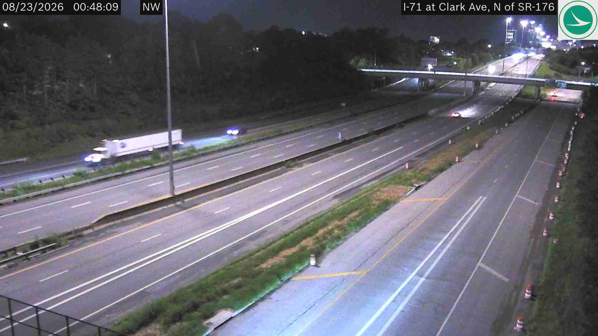 Tremont: I-71 at Clark Ave, N of SR-176