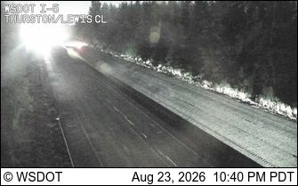 Grand Mound: I-5 at MP 87.4: Thurston/Lewis County Line