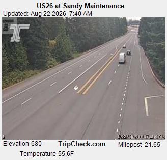 Kelso: US26 at Sandy Maintenance