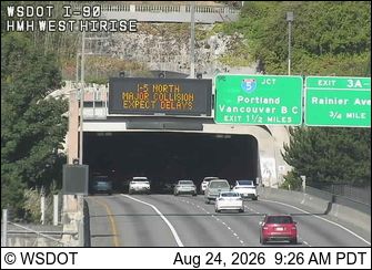 Mount Baker: I-90 at MP 4.4: West Highrise