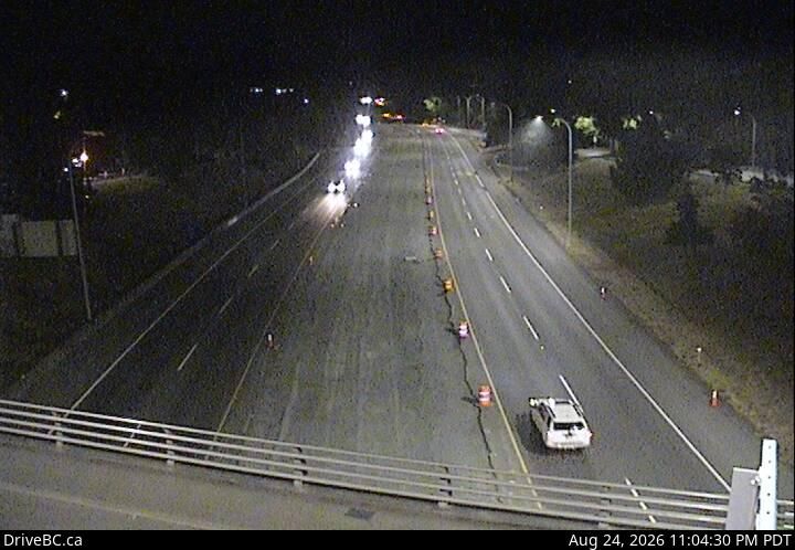 Saanich › East: Hwy 1 at Helmcken overpass, looking east