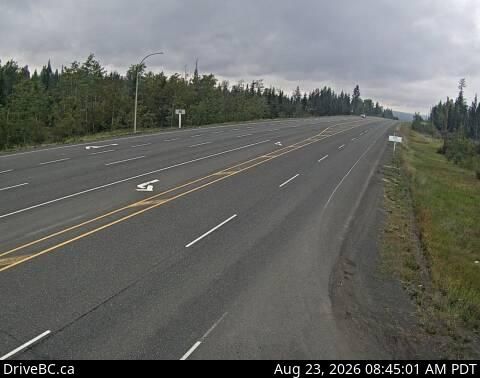 100 Mile House › North: Begbie Summit - Cariboo Highway