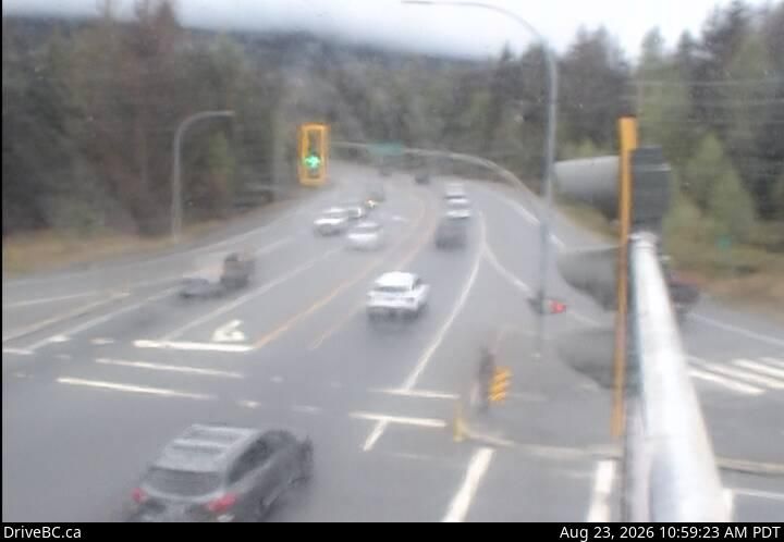 Marketplace › South: Hwy 99, in Whistler at Lorimer Rd, looking south