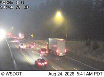 Everett: I-5 at MP 202.5: 117th St NE