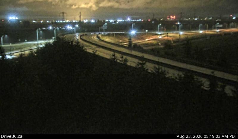 Delta › East: Hwy 17 (South Fraser Perimeter Rd) at Deltaport Way in South - looking east