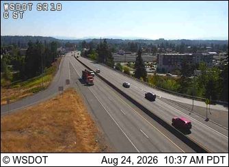 Auburn: SR 18 at MP 3.6: C St