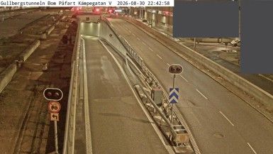 Stampen: Gullbergstunneln Bom Påfart Kämpegatan