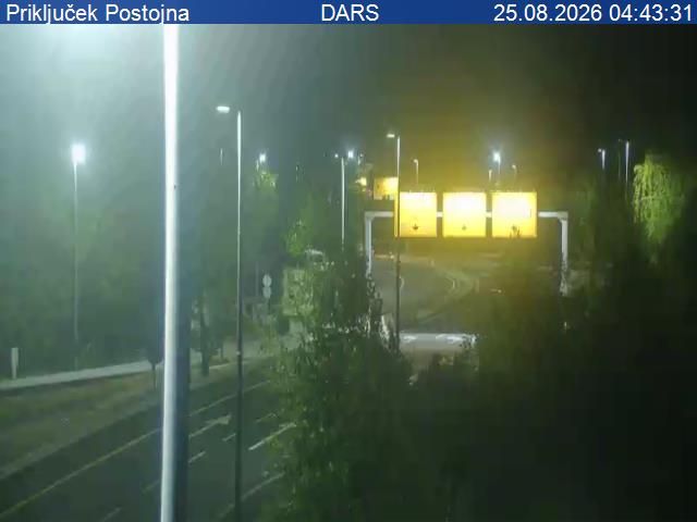 Zalog: A1/E61/E70, Ljubljana - Koper, priključek Postojna