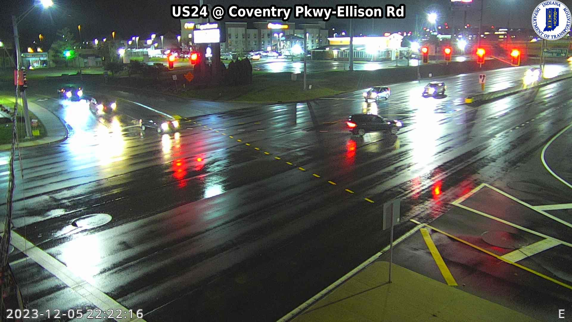 Fort Wayne: SIGNAL: US24 @ Coventry Pkwy-Ellison Rd