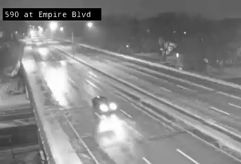Rochester › South: NY-590 Southbound at Empire Blvd
