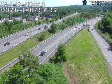 Scranton: I-81 @ EXIT 184 (PA 307 RIVER STREET)