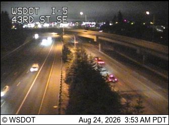 Lowell: I-5 at MP 192.3: 43rd St SE