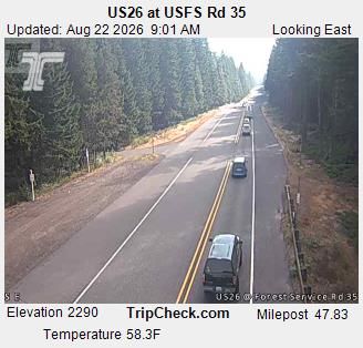 Government Camp: US26 at USFS Rd