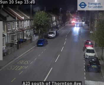 Croydon: A23 south of Thornton Ave