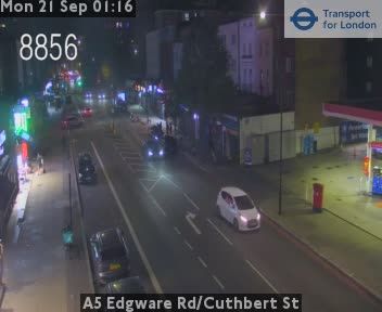 London: A5 Edgware Rd/Cuthbert St