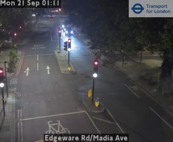 London: Edgeware Rd/Madia Ave