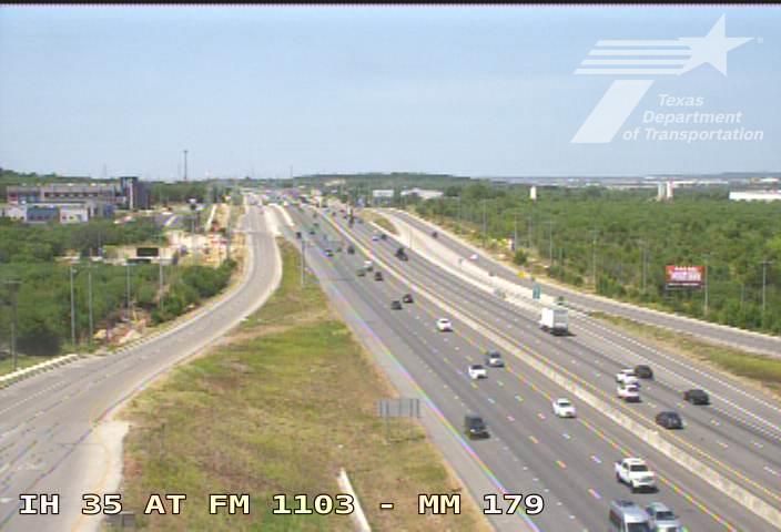 Schertz › North: IH 35 at FM 1103 (MM 179)