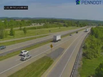 College Township: I-99 @ MM 74.5 (US 220/322)