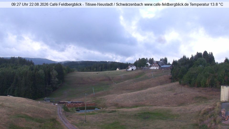Titisee-Neustadt: Blick zum Feldberg & Hochfirst