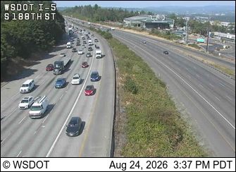 Burien: I-5 at MP 152.3: S 188th St
