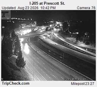 Maywood Park: I-205 at Prescott St