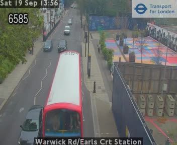 London: Warwick Rd/Earls Crt Station