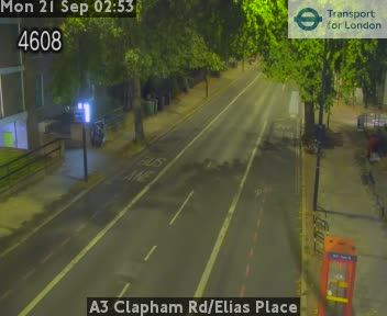 London: A3 Clapham Rd/Elias Place