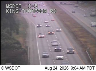 Arlington: I-5 at MP 207.7: 200th St NE