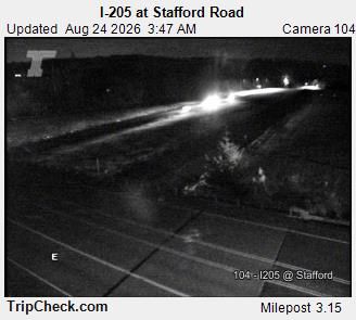 Rivergrove: I-205 at Stafford Road