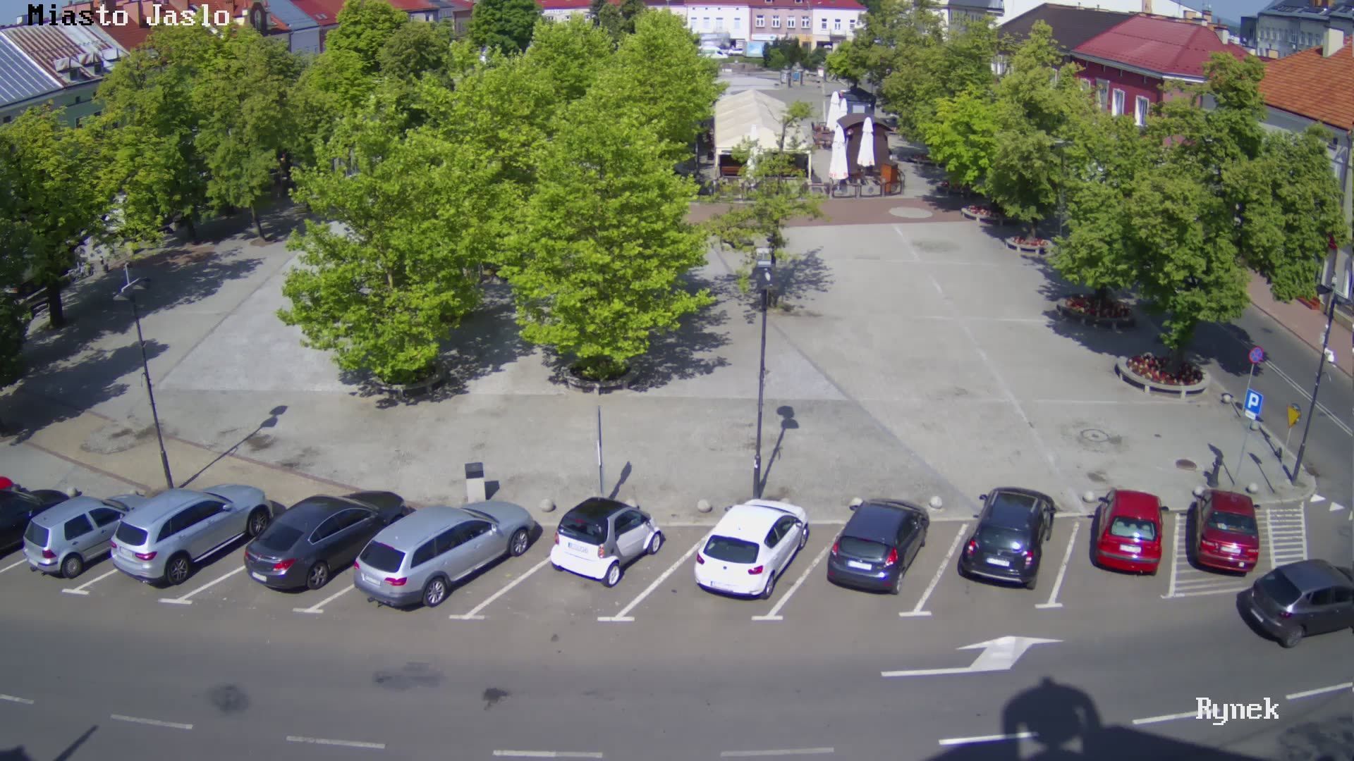Jaslo: Market square