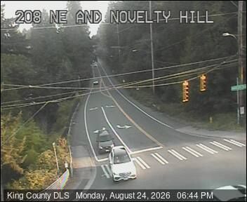 Redmond: NE Novelty Hill Road at 208th Ave NE (North Side)