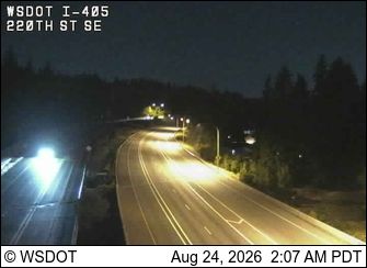 Bothell: I-405 at MP 27: 220th St SE
