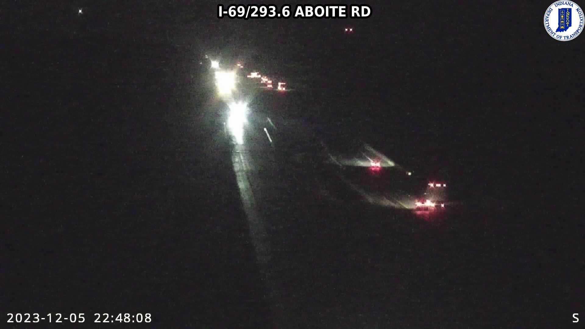 Zanesville: I-69: I-69/293.6 ABOITE RD: I-69/293.6 ABOITE RD