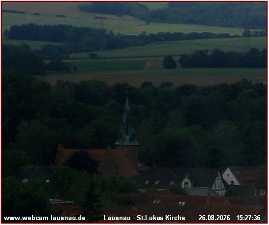 Lauenau: Webcam - St.Lukas Kirche