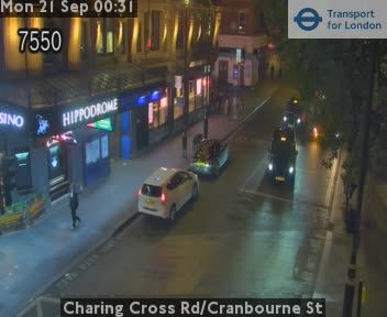 London: Charing Cross Rd/Cranbourne St