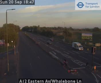 Heathfield and Waldron: A12 Eastern Av/Whalebone Ln