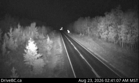 Hudson's Hope › South-West: Hwy 29, about 1.5 km north of - at Powell Rd, looking southwest