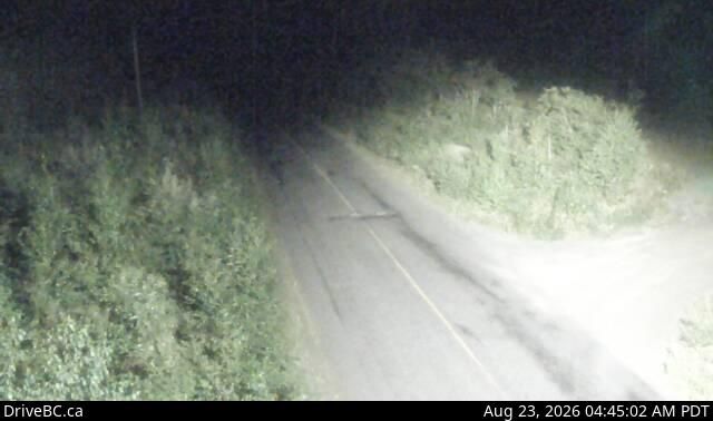 Regional District of Kitimat-Stikine › West: Hwy 113 (Nass Rd) about 3 km southwest of Village of Laxgalts'ap (Greenville), looking west