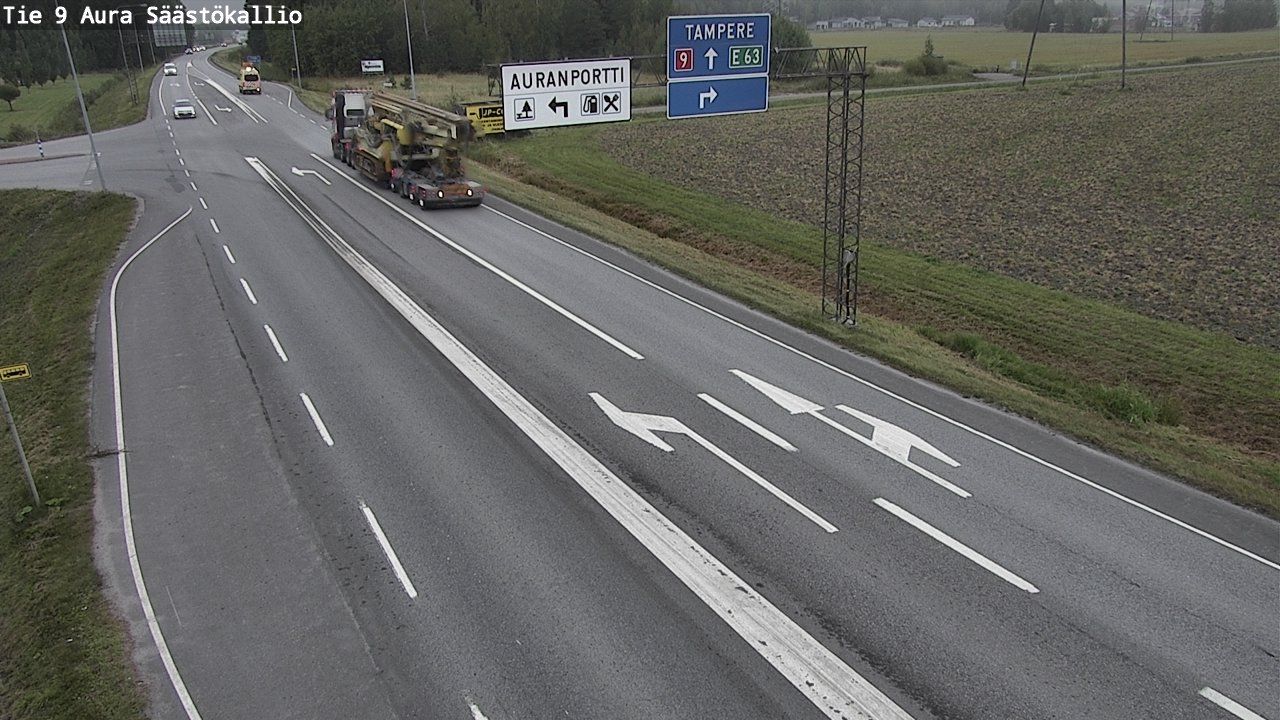Aura: Tie - Säästökallio - Tampereelle