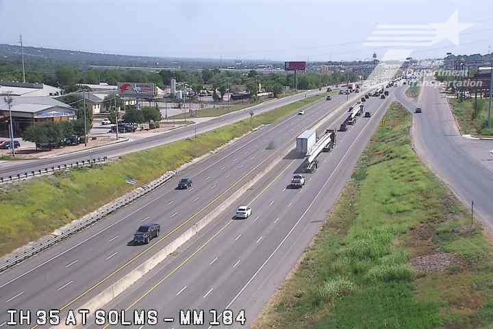 New Braunfels › North: IH 35 at Solms (MM 184)