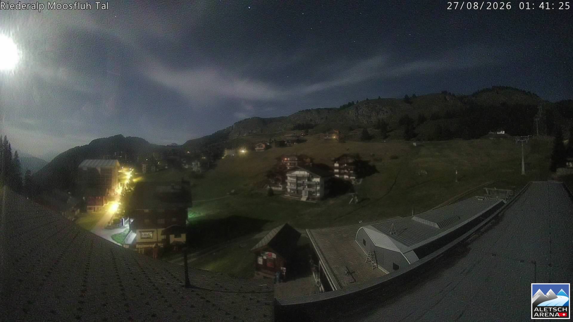 Riederalp: Aletsch Arena - Riederfurka Dorf von SB Riederfurka Bergstation