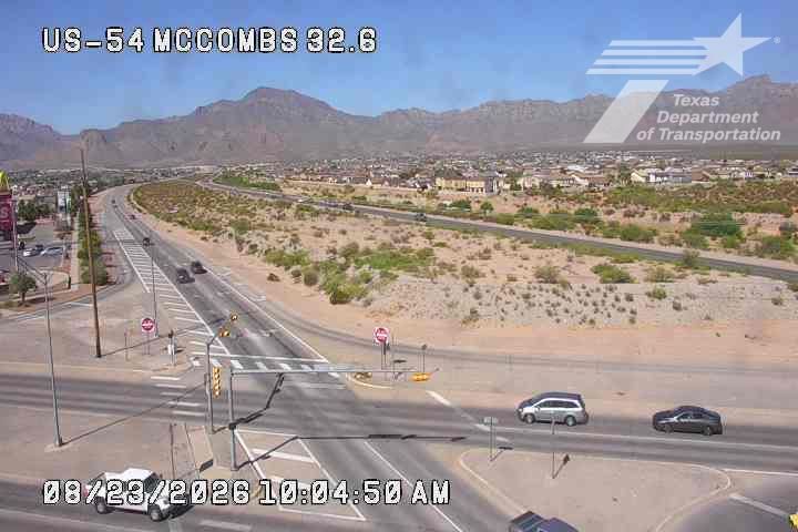 El Paso › North: US-54 @ McCombs