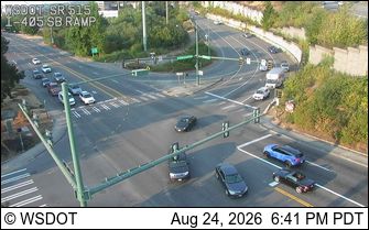 Renton: SR 515 at MP 6.9: I-405 Interchange SB Ramps