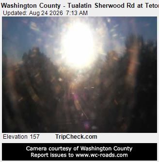 Tualatin: Washington County - Sherwood Rd at Teton Ave